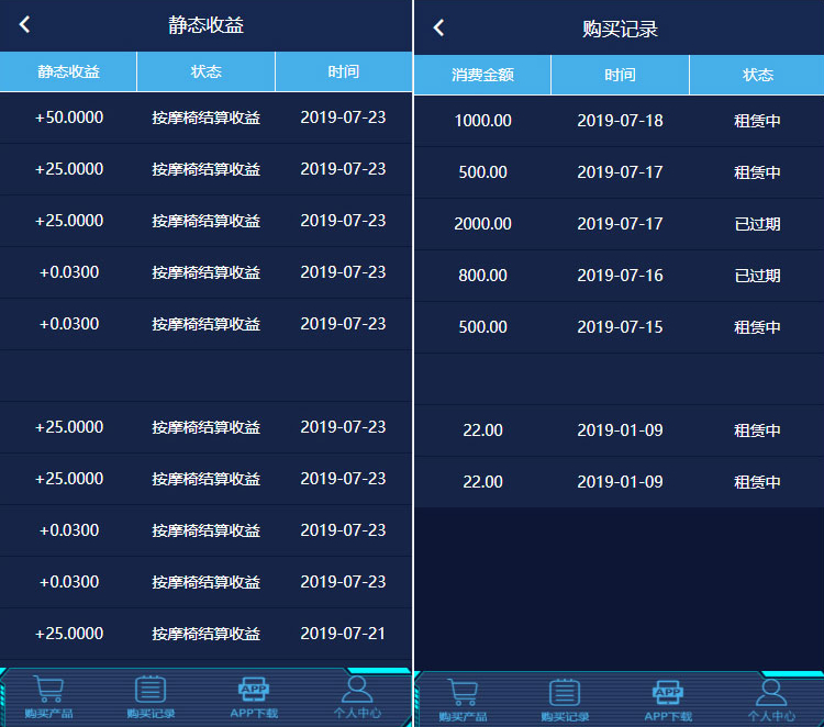 图片[2]-Thinkphp共享按摩椅金融投资理财分销返利系统源码-理遇资源