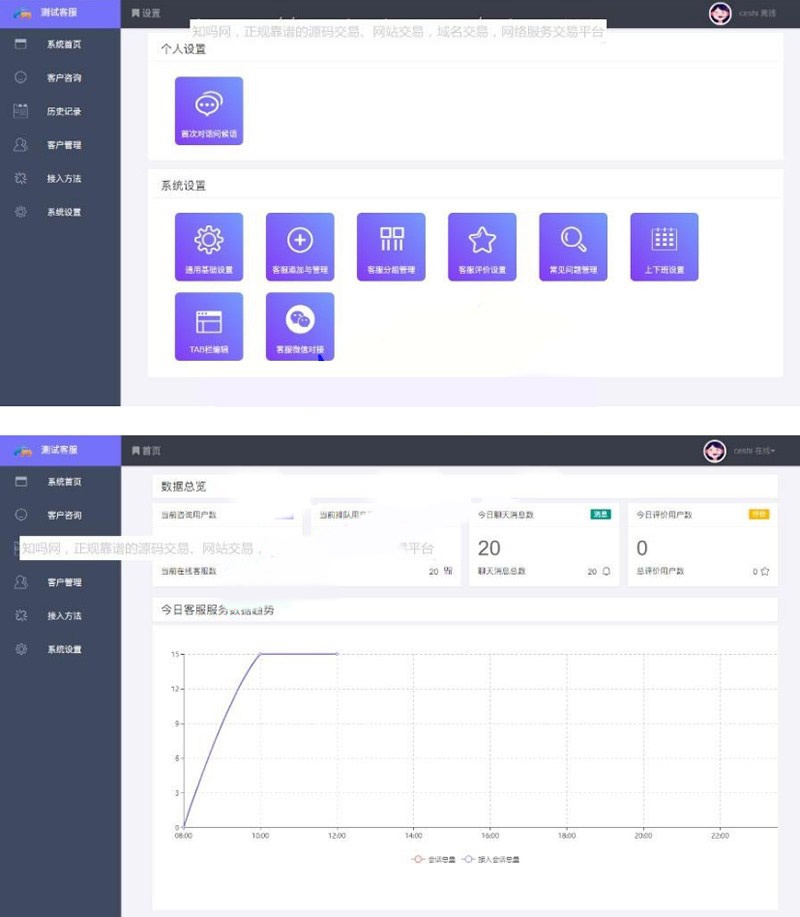 图片[1]-最新二开版PHP在线客服系统IM即时通讯聊天源码+对接微信-理遇资源