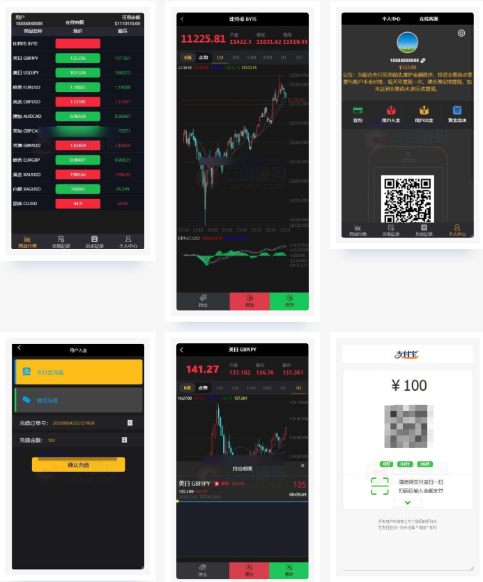 图片[1]-最新修复微交易外汇系统源码k线全修复版本-理遇资源