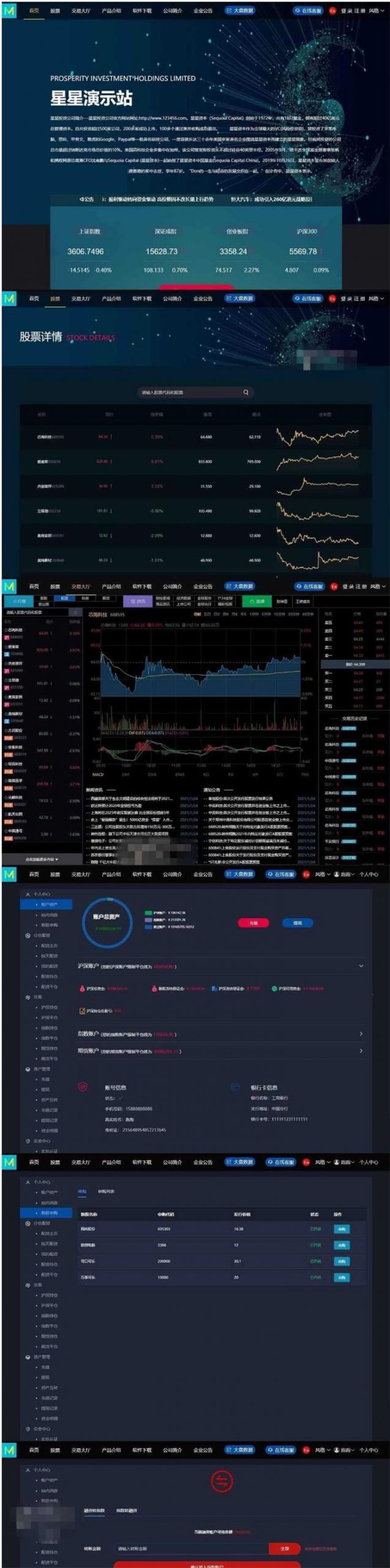 图片[1]-3.0新股申购新增新股申购功能+独立新股管理后台+实时分时线和K线-理遇资源