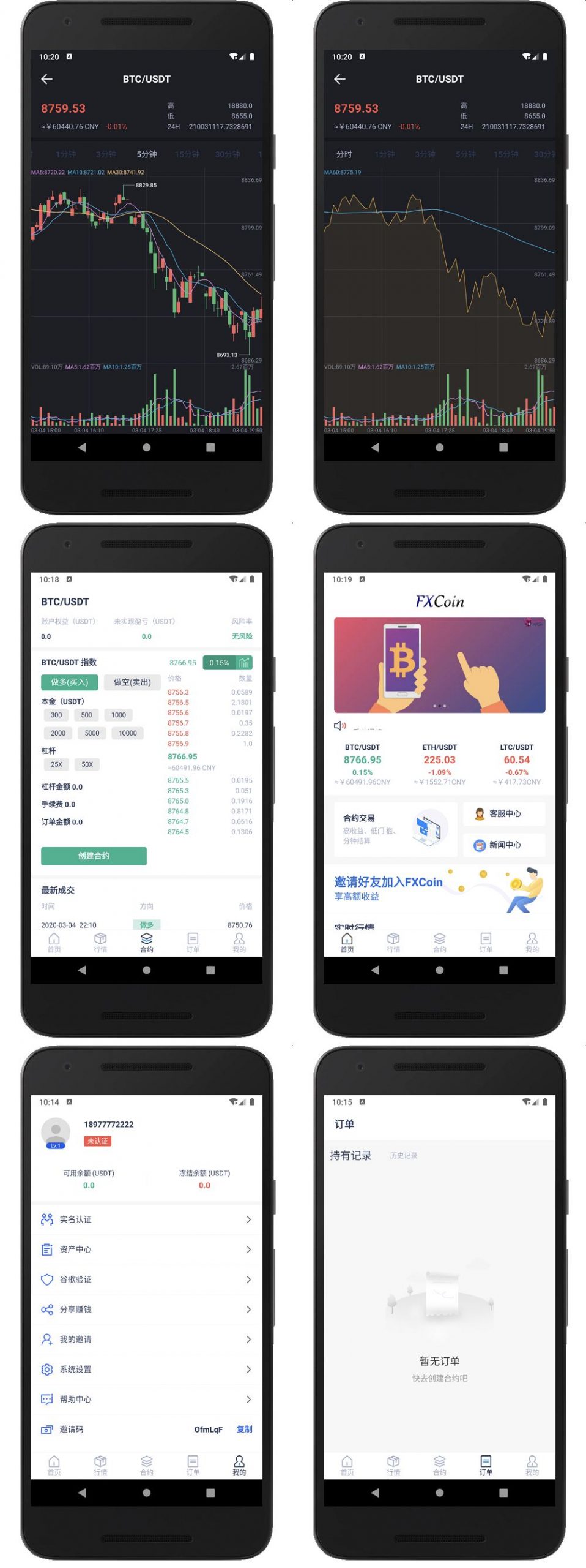 全新FXcoin交易所带杠杆合约控盘分销/fastadmin框架二开+APP源码-理遇资源