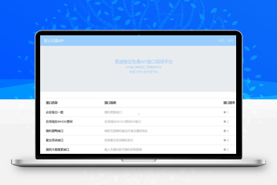 亲测智云开源全能API接口PHP源码V1.4.5版本-理遇资源