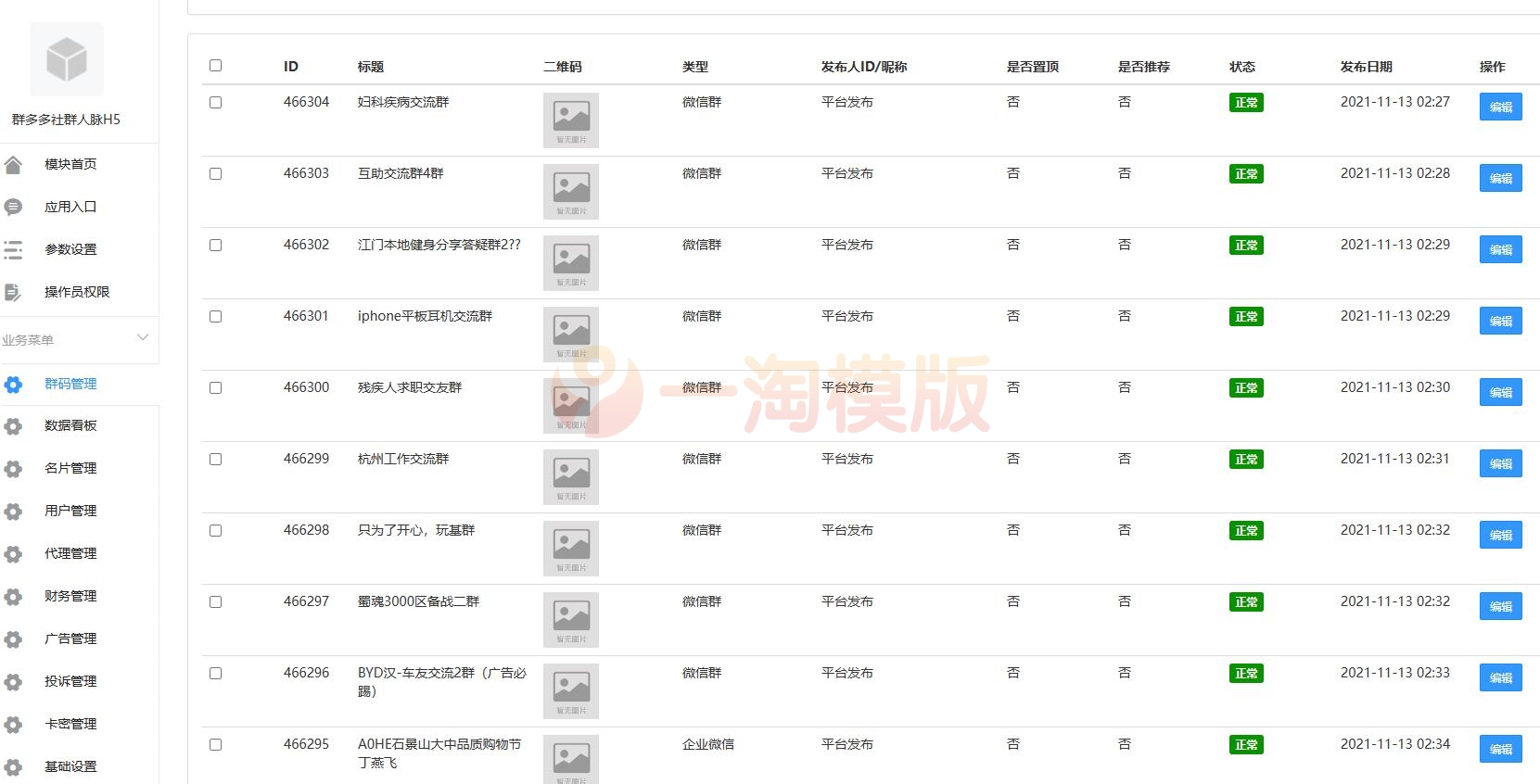 图片[2]-亲测非外面垃圾货 价值1200的社群扫码进群完整运营版-理遇资源