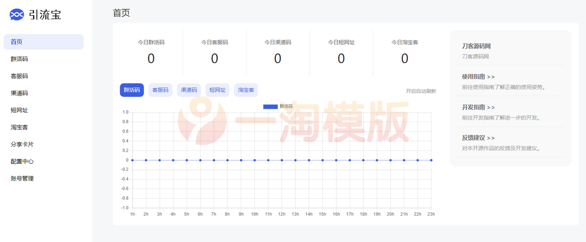 图片[3]-全新功能活码管理平台系统源码-支持群活码、淘宝客、分享卡片、短网址等-理遇资源