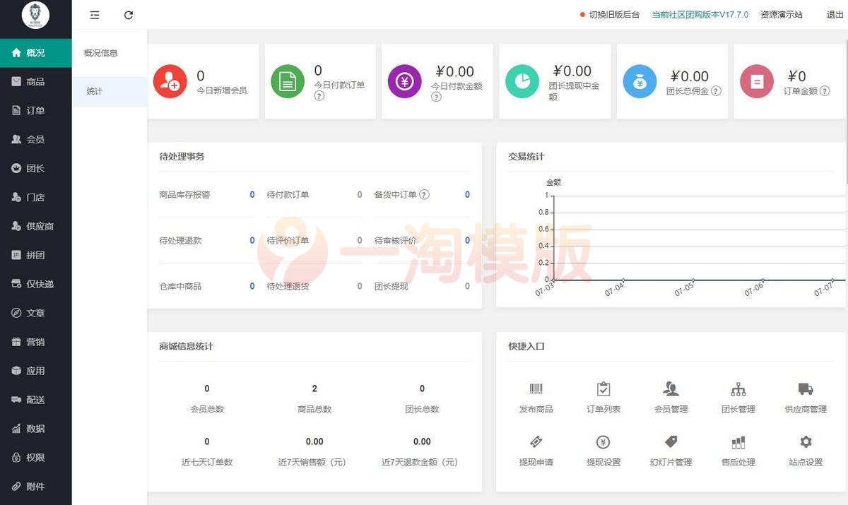 图片[3]-精品独立版狮子鱼V17.7.0 社区团购+接龙分销+拼团+门店+秒杀+直播 微信小程序前端 测试无错版-理遇资源